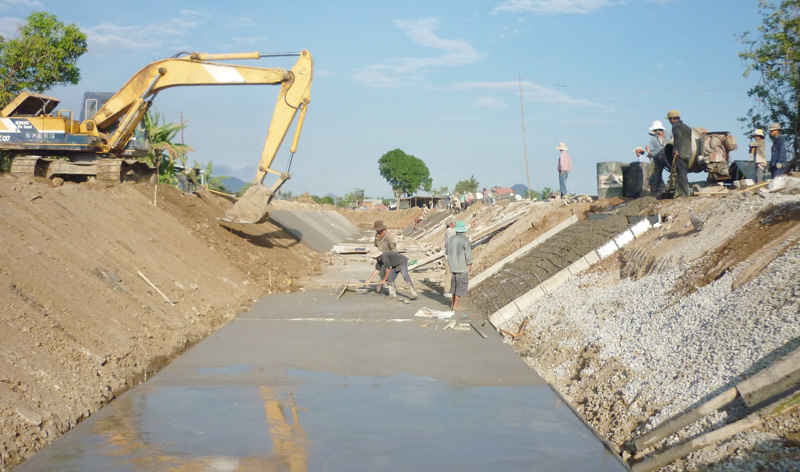 THI CÔNG HẠ TẦNG THỦY LỢI 